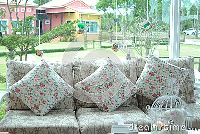 Flower sofa
