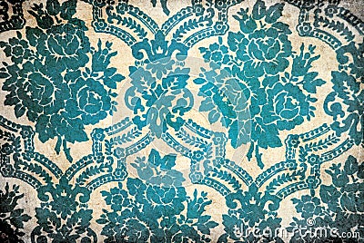 Flower Vintage Wallpaper. Royalty Free Stock Photos - Image: 6955458