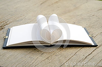 Folding Heart Journal.