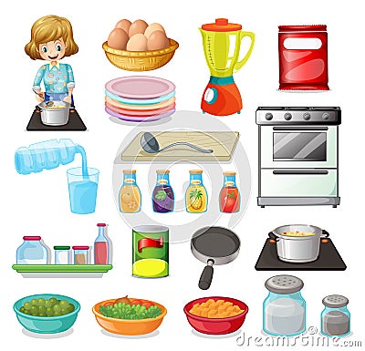 Food and kitchenware