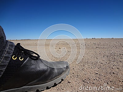 Step in desert