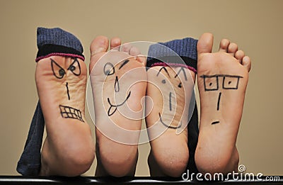 Foot faces