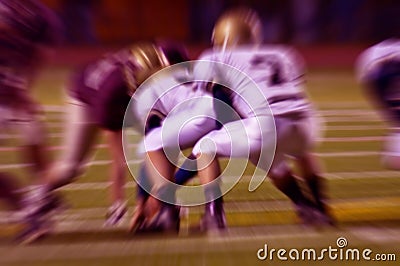 Football Action Abstract Zoom