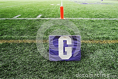 Football Field Goal Line