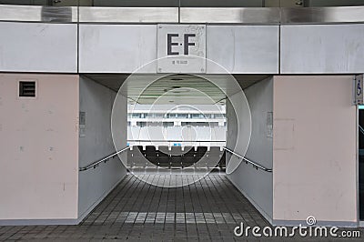 Football stadium entrances