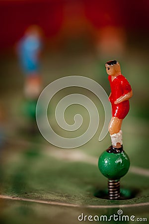 Football tabletop game figure