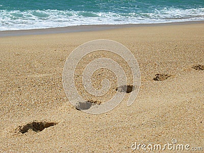 Footsteps Stock Images - Image: 666504