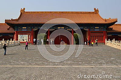 Forbidden City Gate, Beijing, China