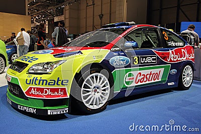 Ford Focus WRC Rally Car - 2010 Geneva Motor Show