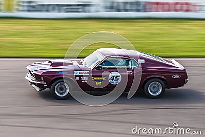 Ford Mustang racing car