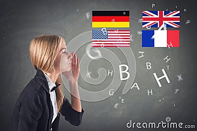 Foreign Language. Concept - learning, speaking,