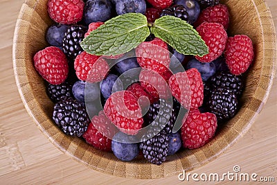 Forest fruits-berries