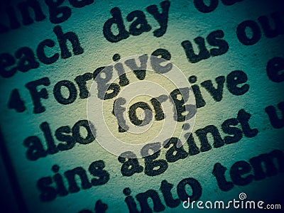 Forgive us our sins(Lord´s Prayer)