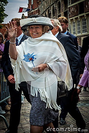 Former Queen Beatrix of the Netherlands