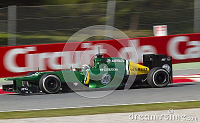 Formula  Teams on Der Garde Racing With His New Caterham F1 Team At Formula One Teams