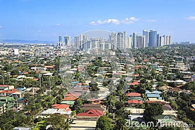 Fort bonifacio skyline makati city philippines
