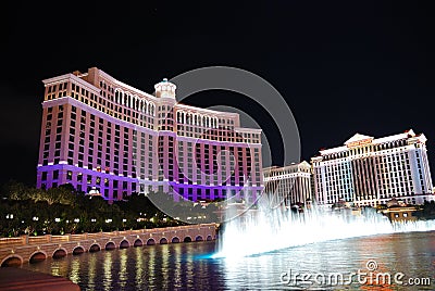 Fountain show, Las Vegas