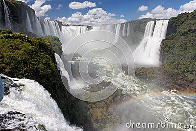 Foz Do Iguassu Falls Argentina Brazil Royalty F