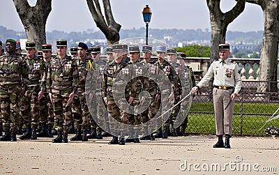 France, Montpellier - Victory in Europe Day parade