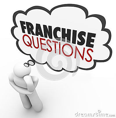 Franchise Questions Business Person Help License Chain Store Bra