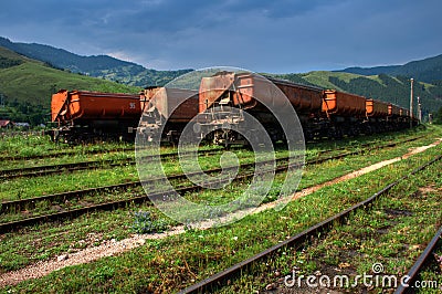 Freight train HDR