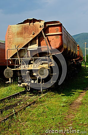 Freight train HDR