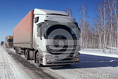 Freight transportation by truck