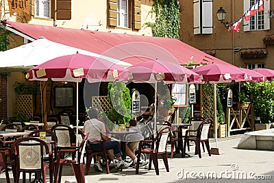 French Cafe in the sun