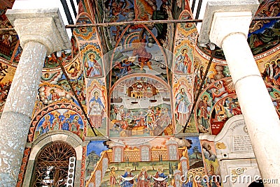 Frescoes from the Monastery of St. John of Rila