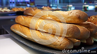 Fresh Baked Loaves of French Bread