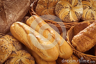 Fresh bread and pastry
