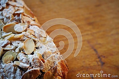 Almond chocolate croissant