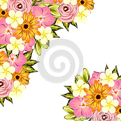 Fresh flower background