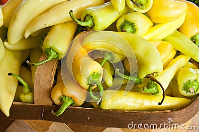 Fresh Produce Banana Peppers