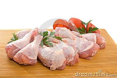 Fresh Raw Chicken Legs