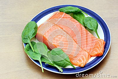 Fresh salmon