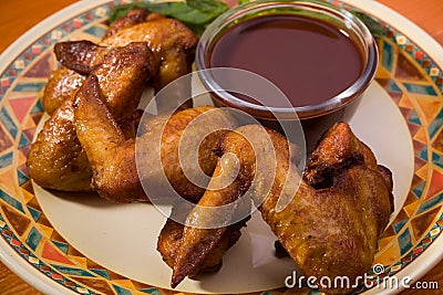 Fried chicken wings