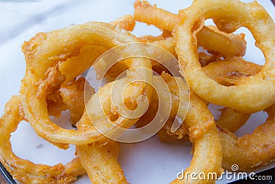 Fried onion rings