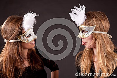 Friends carnaval mask