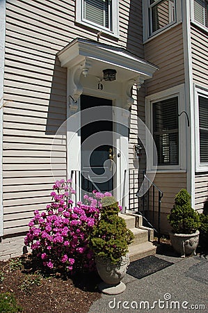 Front Entry, 1850 s house