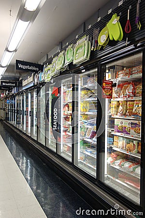 Frozen Food Aisle