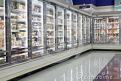 Frozen Food section