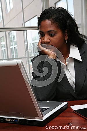 Frustrated Businesswoman