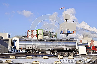 Fuel Tanker Truck