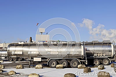 Fuel Tanker Truck