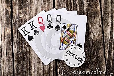 Full House - Kings & Queens Poker