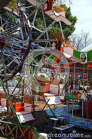 Funfair playground kermis children fun