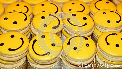 Funny cakes smile