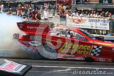 Funny Car Burnout