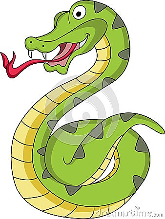 Funny Snake Cartoon Stock Photo - Image: 22